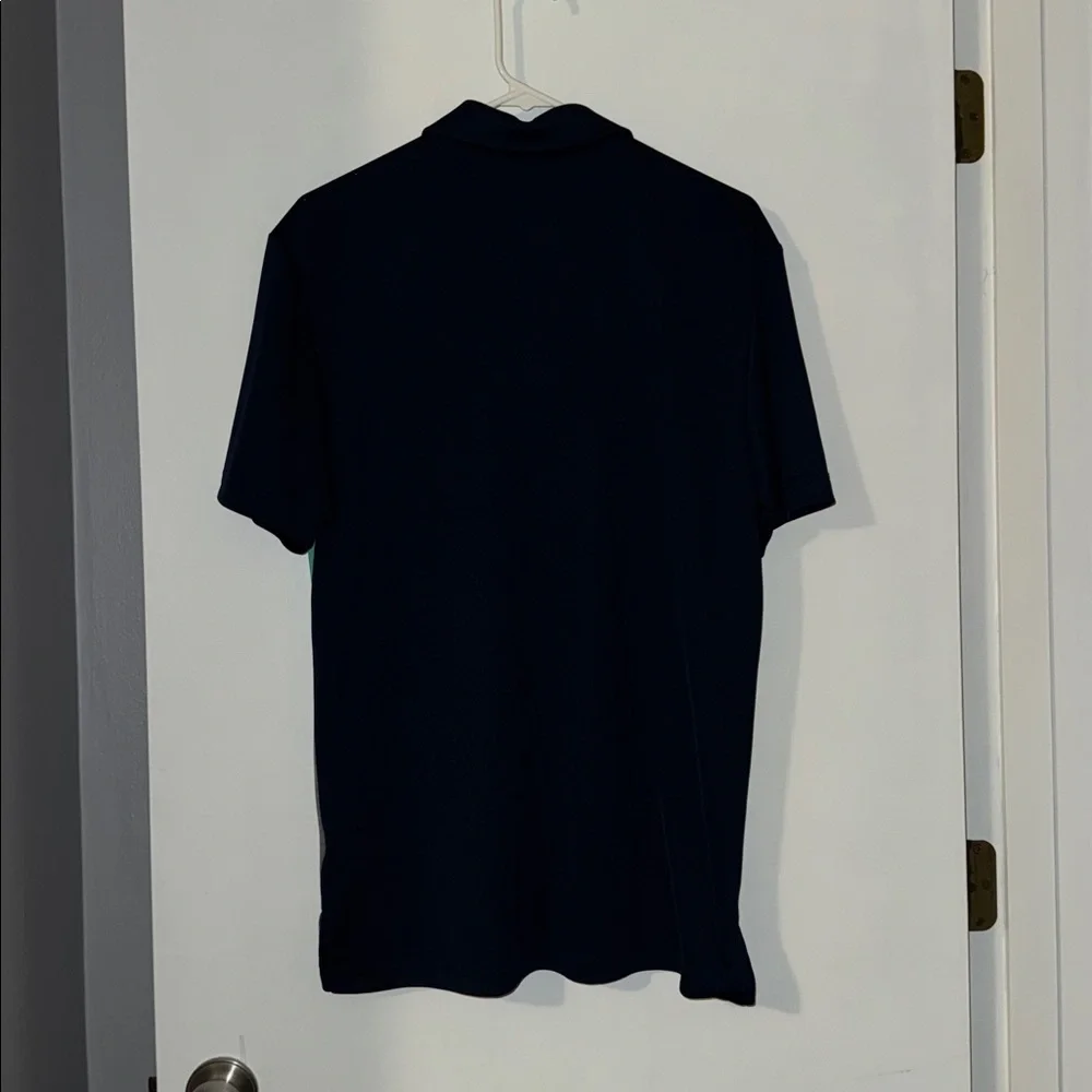 Men’s Adidas Golf Colorblock Polo Navy Medium